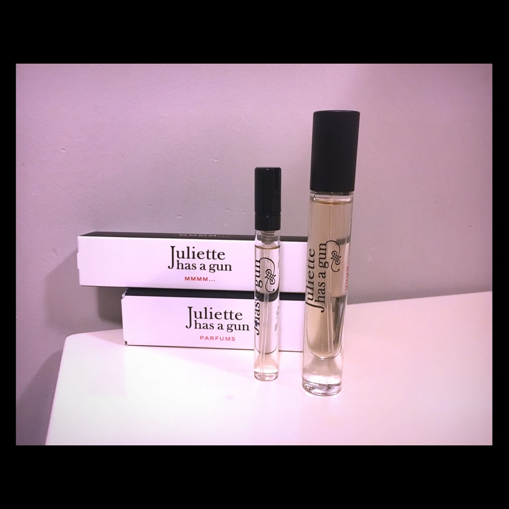 NIB Juliette has a gun mmmm travel sized perfumes